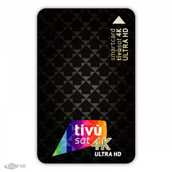 CAM Tivùsat 4K Ultra HD  inklusive BLACK Smartcard NEW